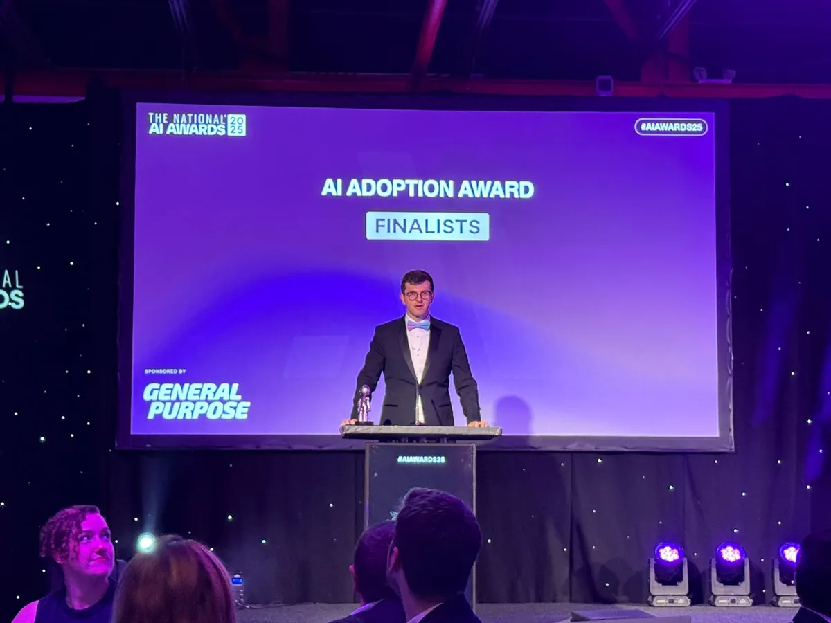 Why We Sponsored the AI Adoption Award at The National AI Awards 2025