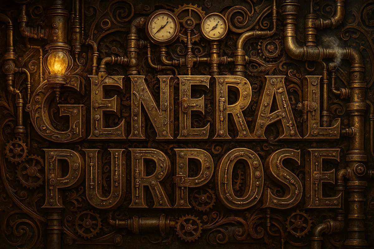 Steampunk image example generated with ChatGPT