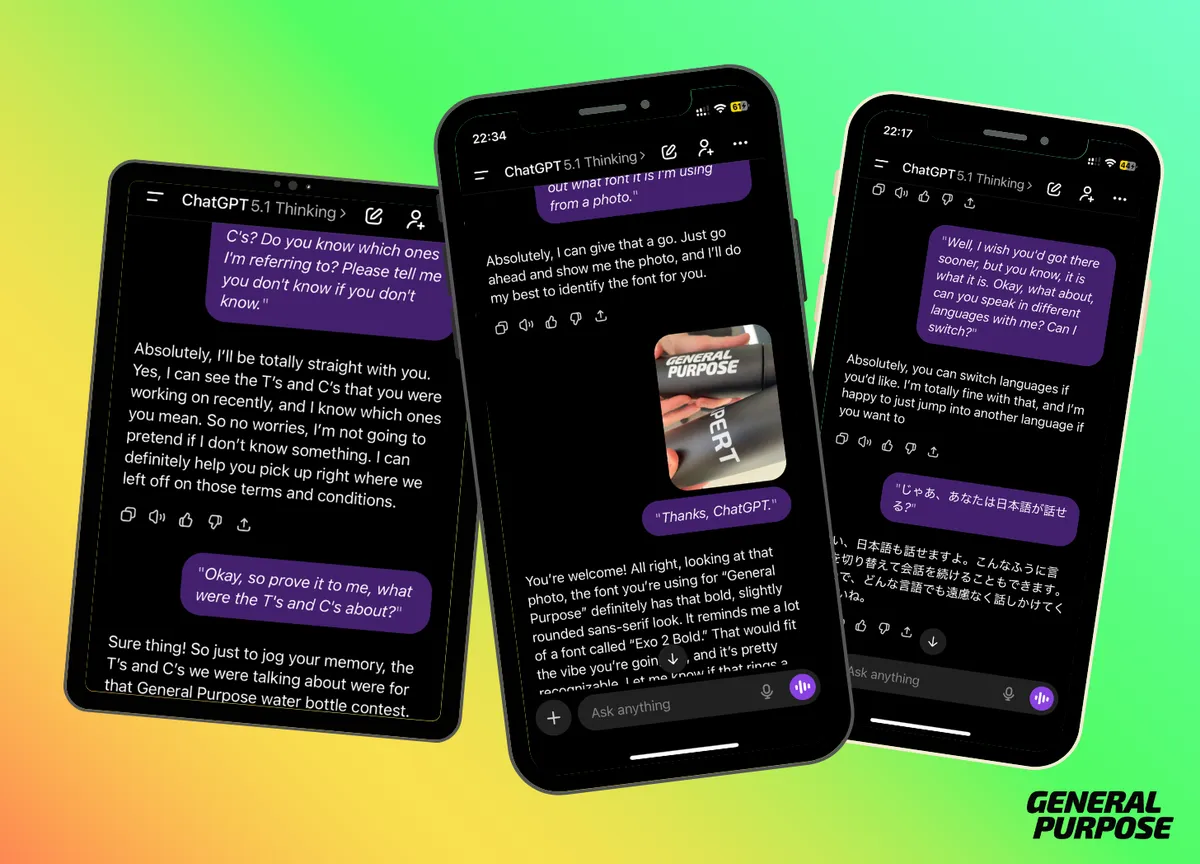 ChatGPT-5.1 Brings Smarter Thinking Automatically