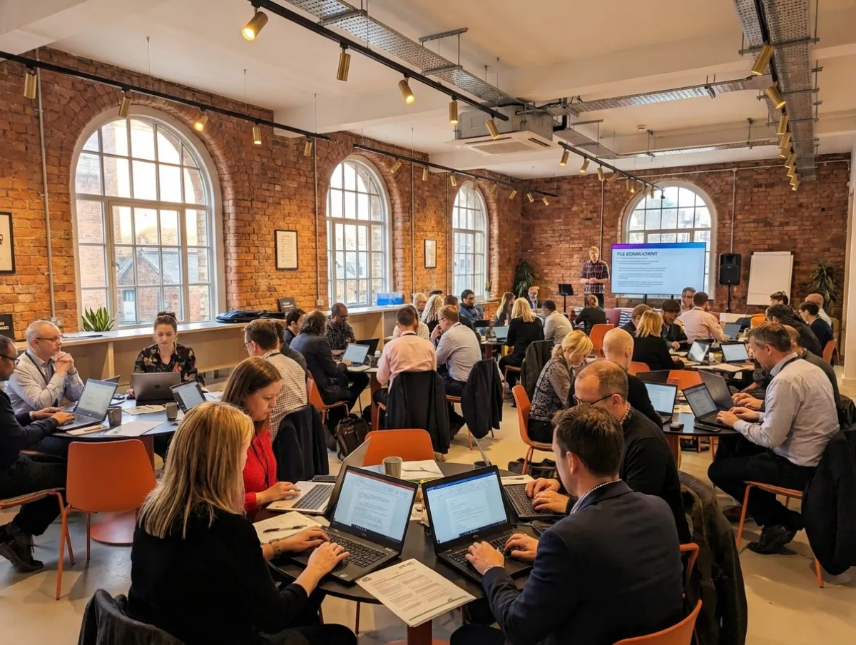 AI training workshop room